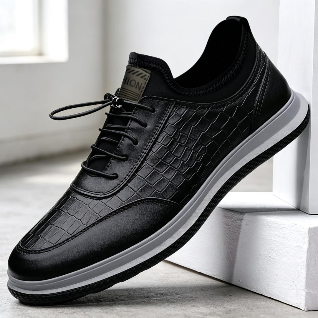 Herren Elegante und stilvolle Leder Sneakers Echoarchiv