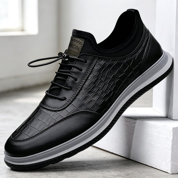 Herren Elegante und stilvolle Leder Sneakers Echoarchiv