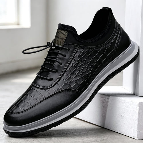 Herren Elegante und stilvolle Leder Sneakers Echoarchiv