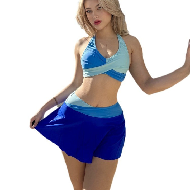 Damen Badeoutfit mit sportlichem Rock Echo Archiv