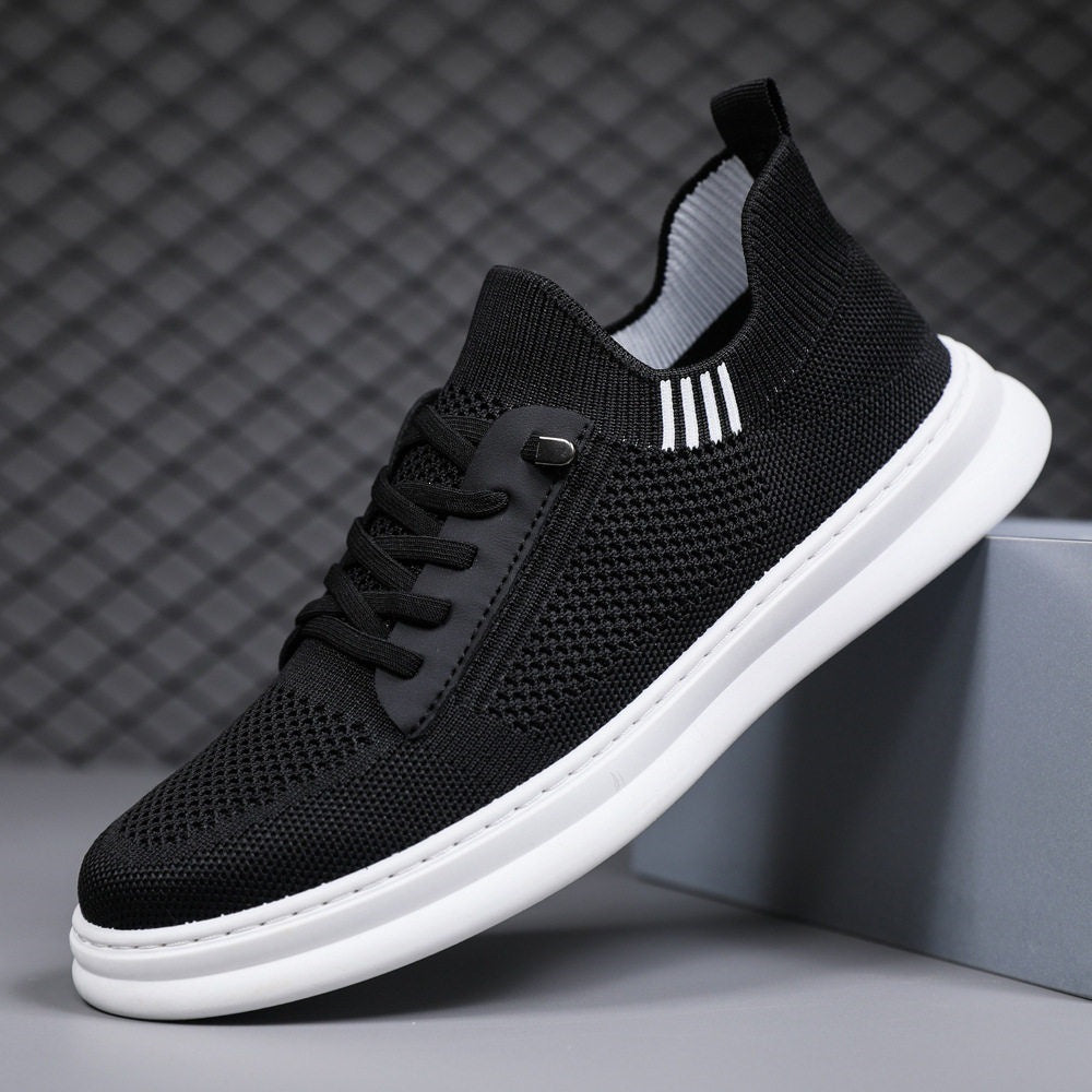 Herren Atmungsaktive Sneakers mit elastischem Schnürsystem Echoarchiv