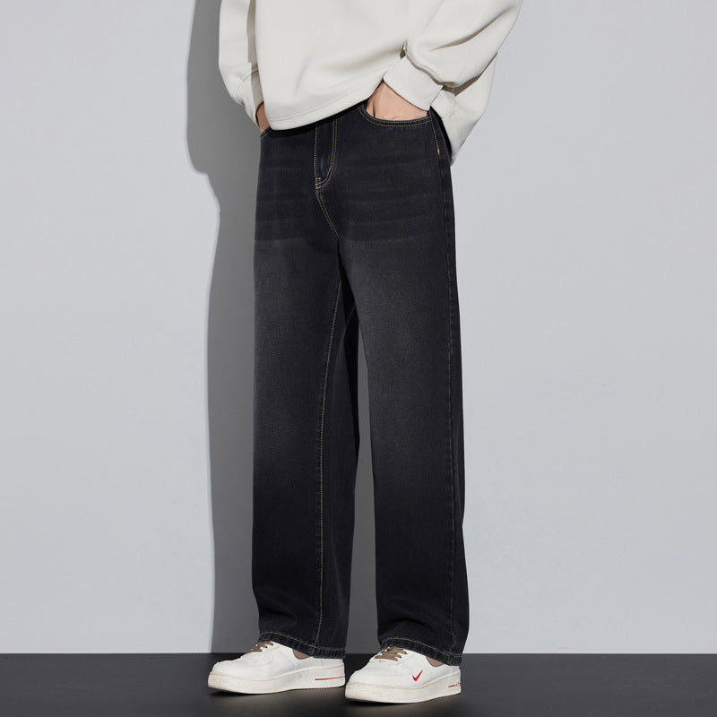 Herren Weite Denim-Jeans im Vintage-Look mit tiefer Leibhöhe und lässiger Passform Echo Archiv