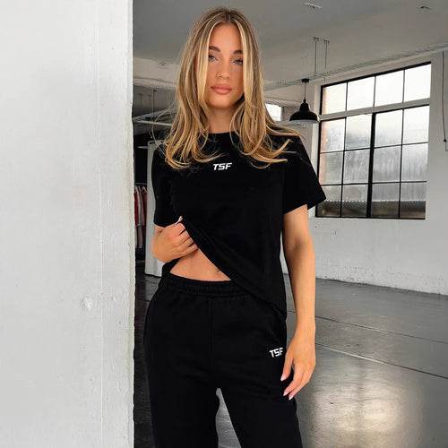 Damen trendiges T-Shirt mit lässigem Schnitt und hochwertigem Baumwollmaterial Echo Archiv