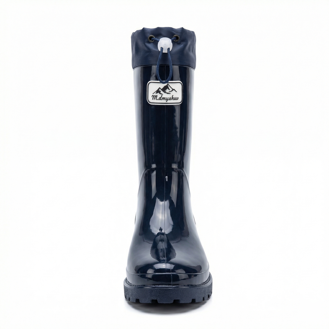 Damen Hochwertige und Stylische Gummistiefel mit Verstellbarem Schnürsystem – Lioré