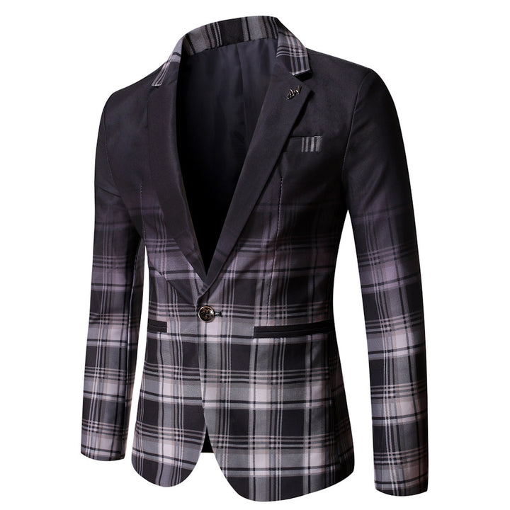 Herren modischer Karoh-/Blazer Echoarchiv