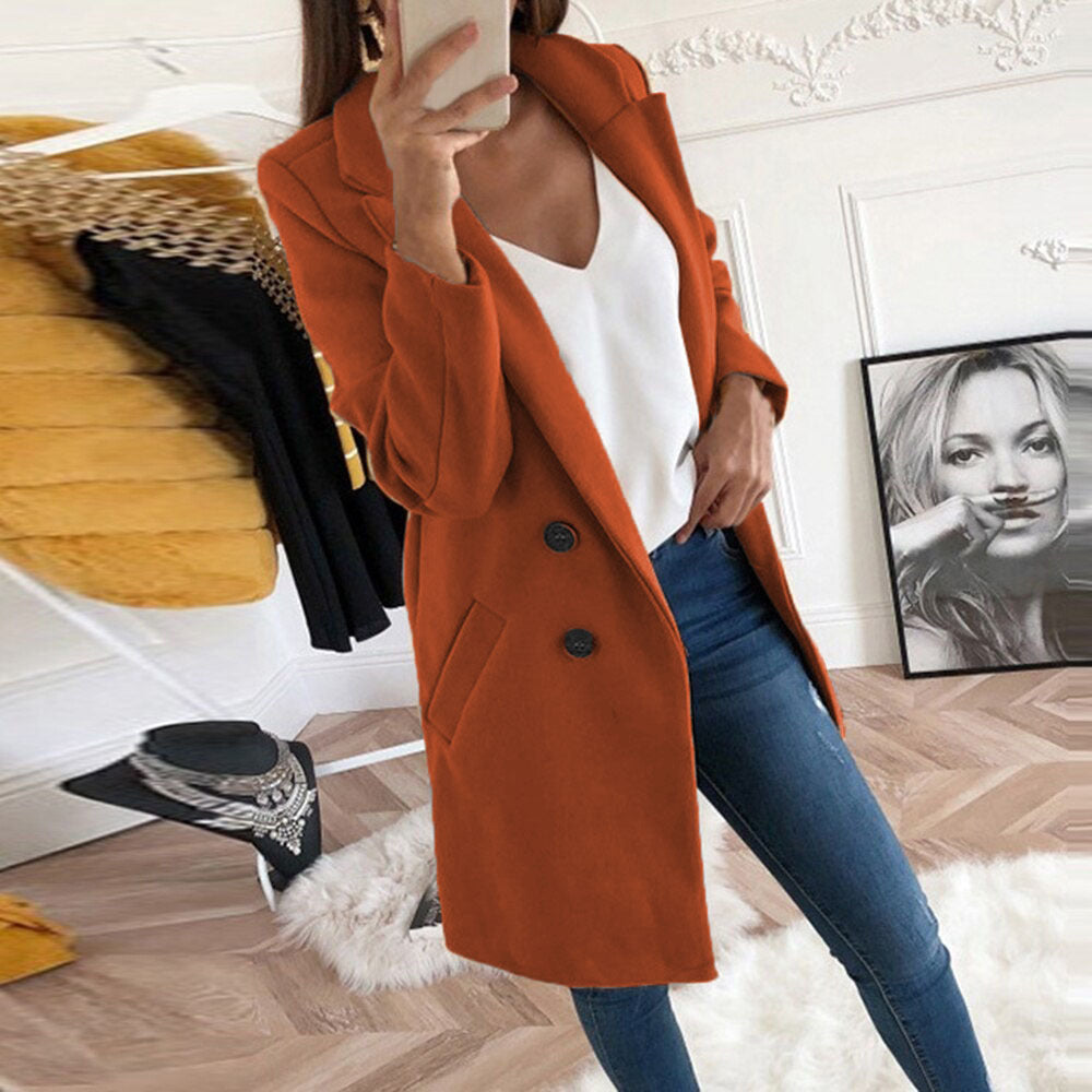 Damen Eleganter Oversize-Blazer Echo Archiv