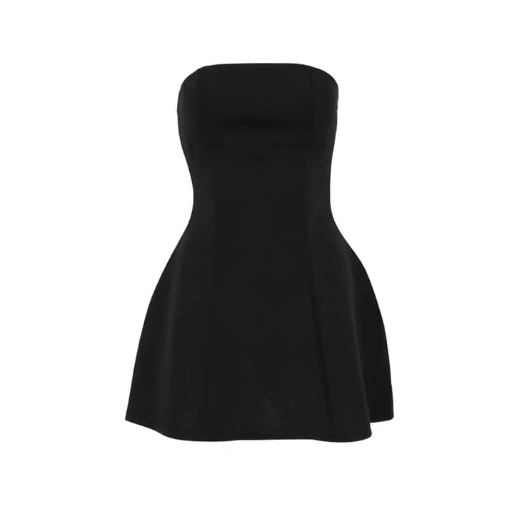 Damen Bustierkleid mit taillierter Silhouette und schwingendem Rock Echo Archiv