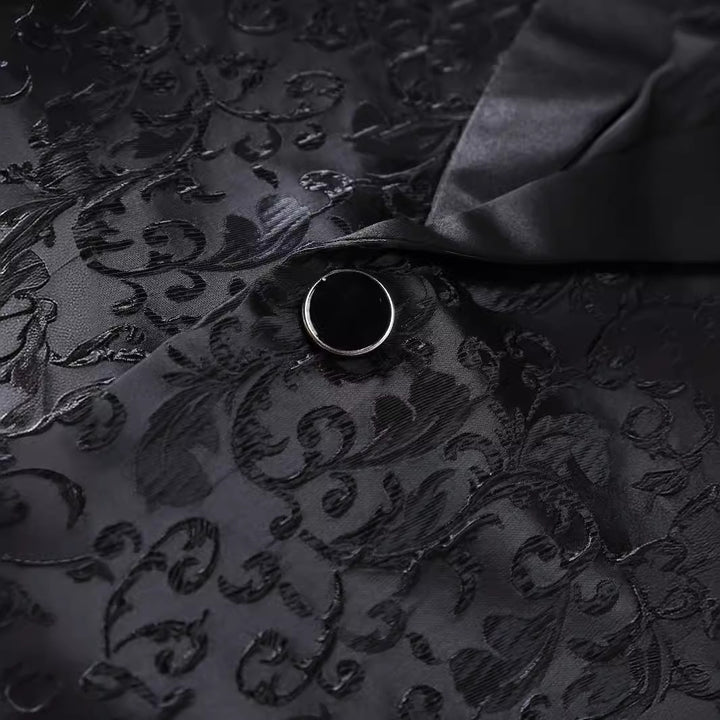 Herren elegantes Anzugset mit dekorativem Muster Echoarchiv