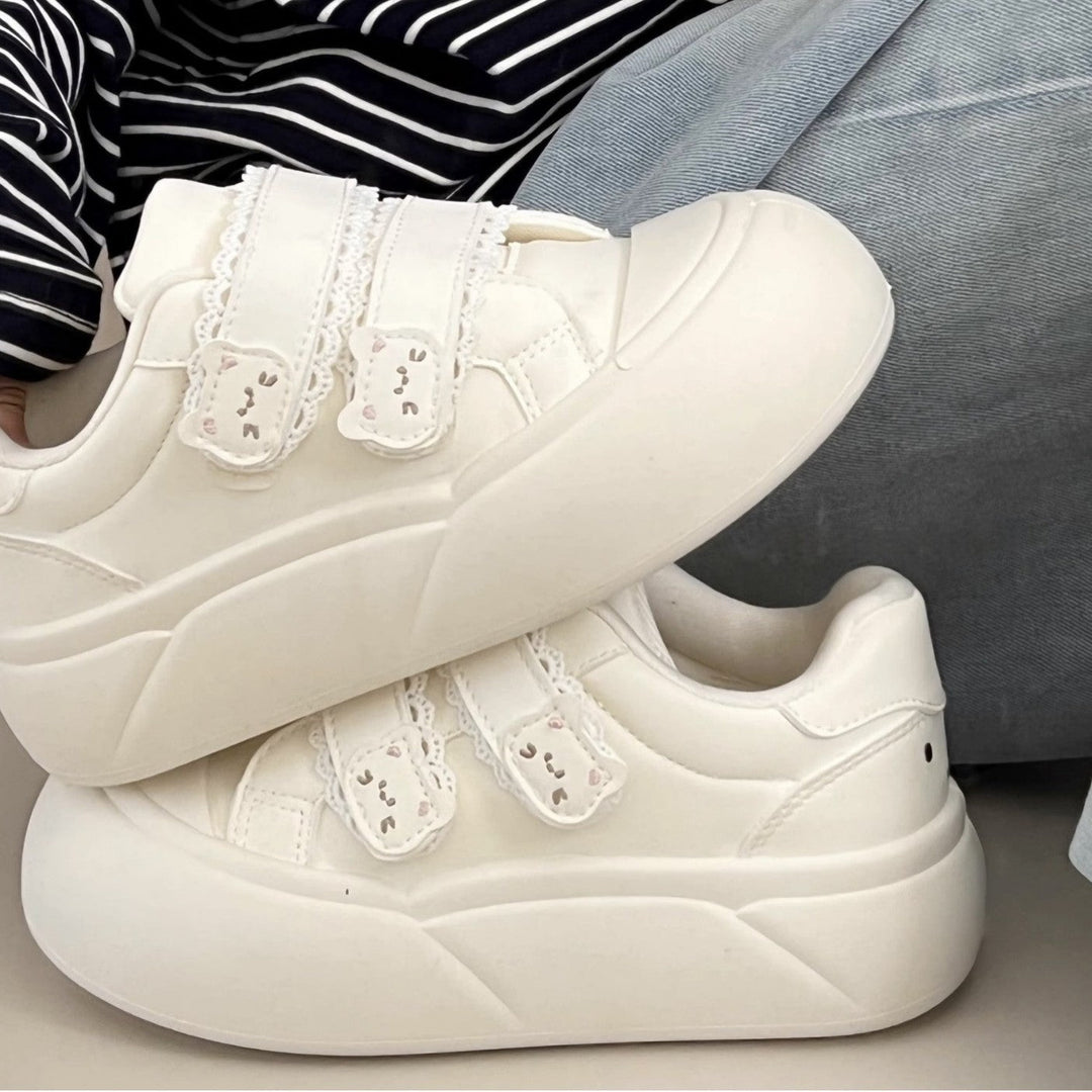 Damen Sneaker mit verstellbaren Klettverschlussriemen und komfortabler Sohle Echo Archiv