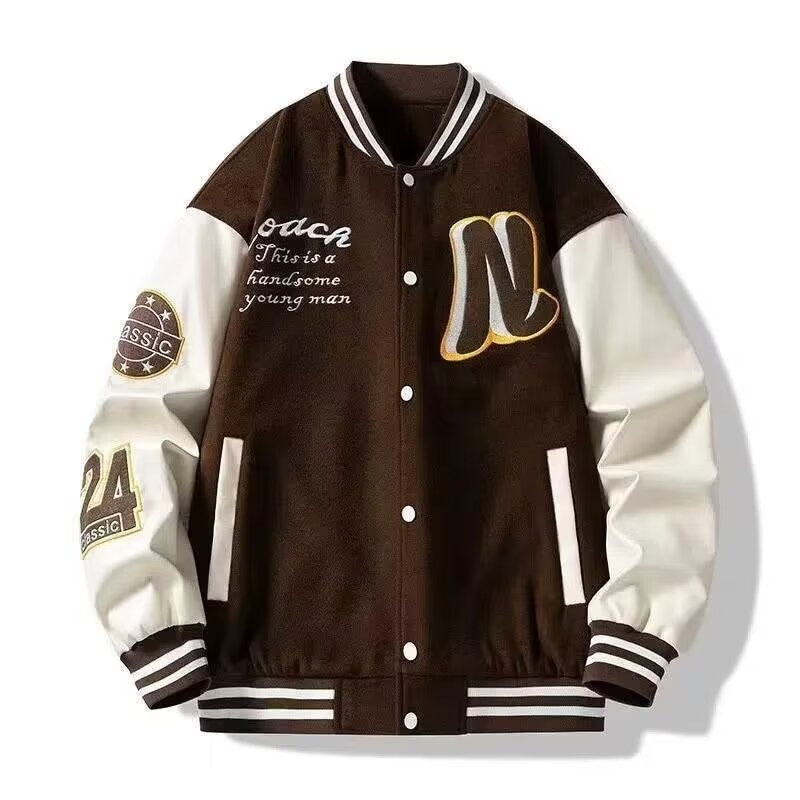 Herren Collegejacke mit klassischen Details Echoarchiv