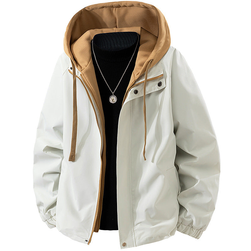 Herren technische Kapuzen-Softshelljacke mit verstellbarer Kapuze und Utility-Taschen Echo Archiv