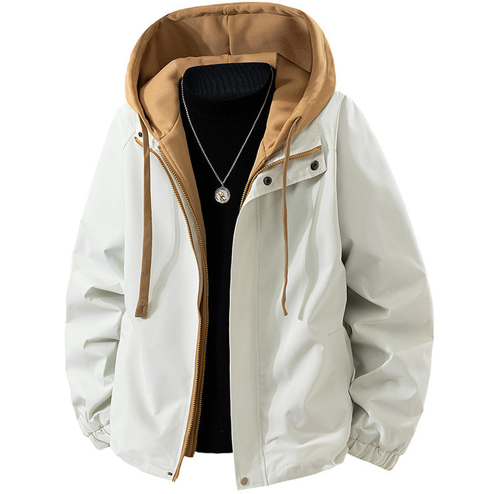 Herren technische Kapuzen-Softshelljacke mit verstellbarer Kapuze und Utility-Taschen Echo Archiv
