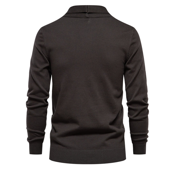 Herren Strickjacke mit offenem Schnitt und praktischen Taschen Echoarchiv