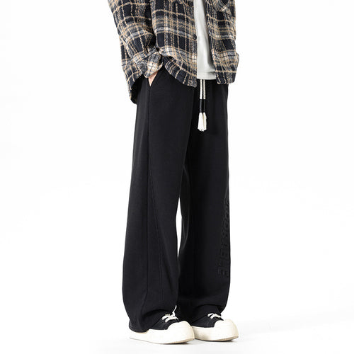 Herren Bequeme und lässige Relaxed Fit Freizeithose