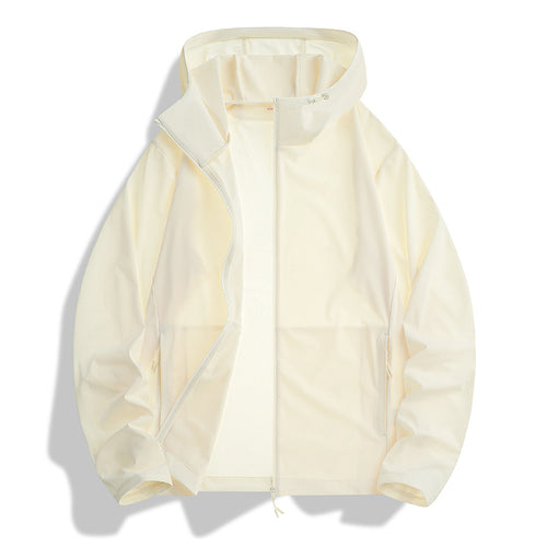 Damen Winddichte Kapuzenjacke Echo Archiv