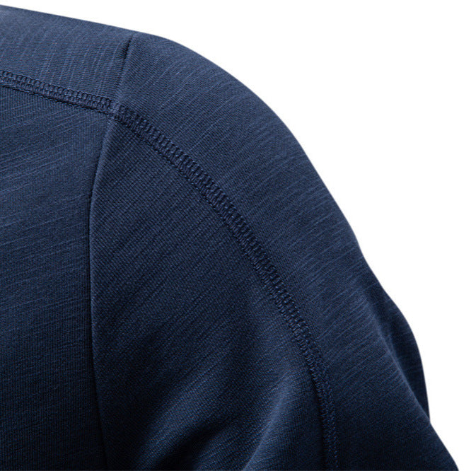 Herren Sportjacke mit modischem Stehkragen und elastischem Bund Echoarchiv