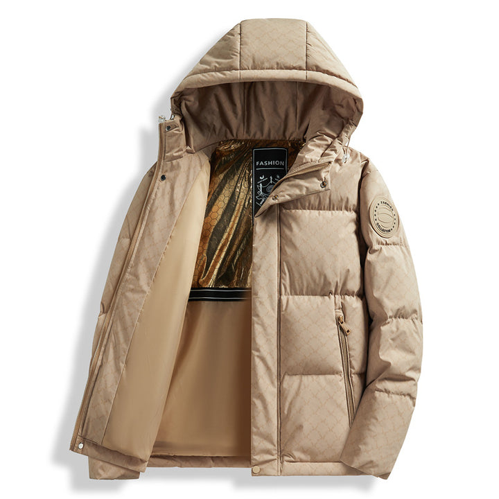 Herren Isolierte Winterjacke mit hochmodernem Innendesign Echoarchiv