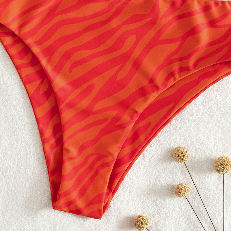 Damen Hochgeschnittene Bikinihose Echo Archiv