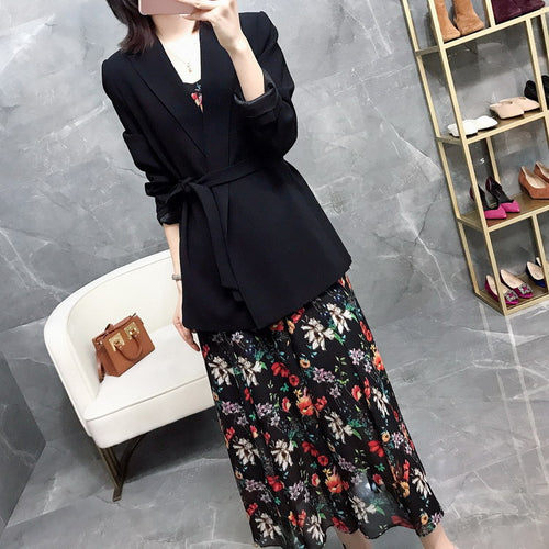 Damen Elegante und vielseitige Longjacke Echoarchiv