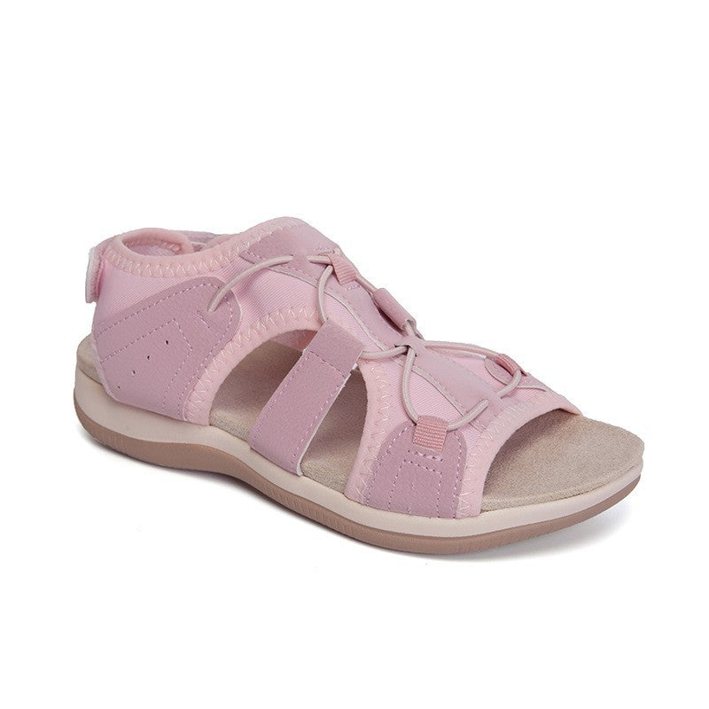 Damen  bequeme Outdoor-Sandalen mit Schnellzugsystem gepolstertem Fußbett und geschlossener Fersenpartie Echo Archiv