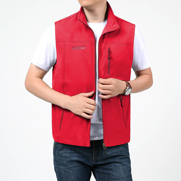 Herren Vielseitige Outdoor-Weste Echo Archiv