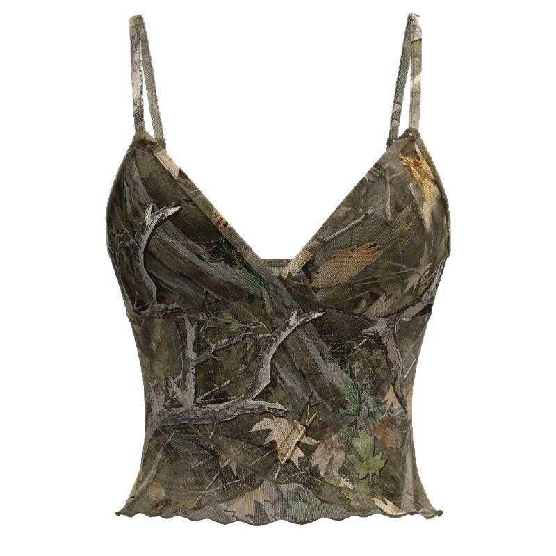 Damen Camouflage Top Echo Archiv