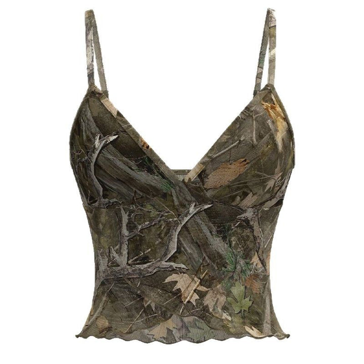 Damen Camouflage Top Echo Archiv