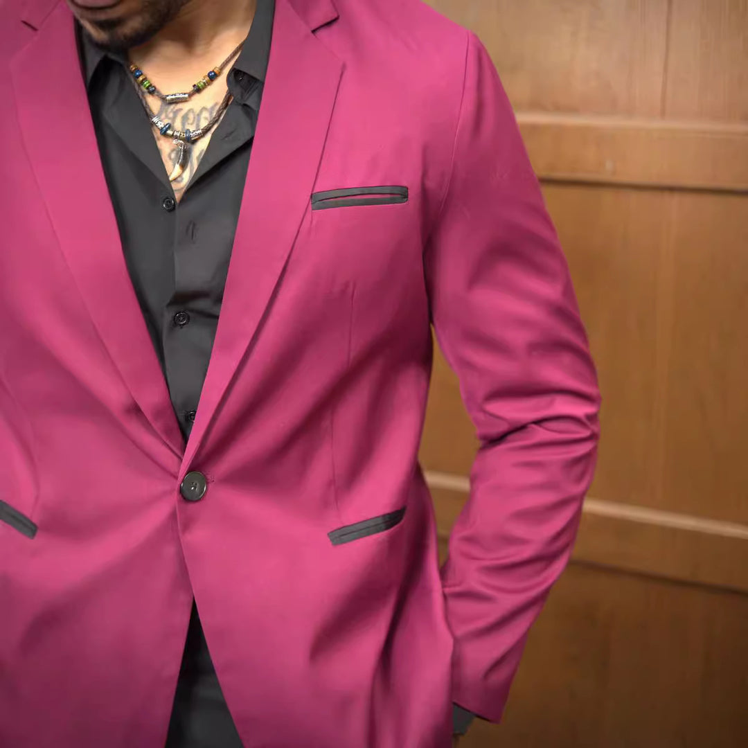 Herren eleganter Blazer mit modernem Schnitt und stilvollen Details Echoarchiv