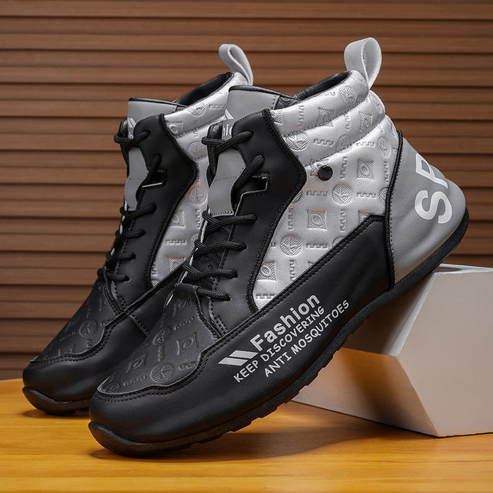 Damen sportliche High-Top Sneakers mit schützendem Design und rutschfester Sohle Echo Archiv