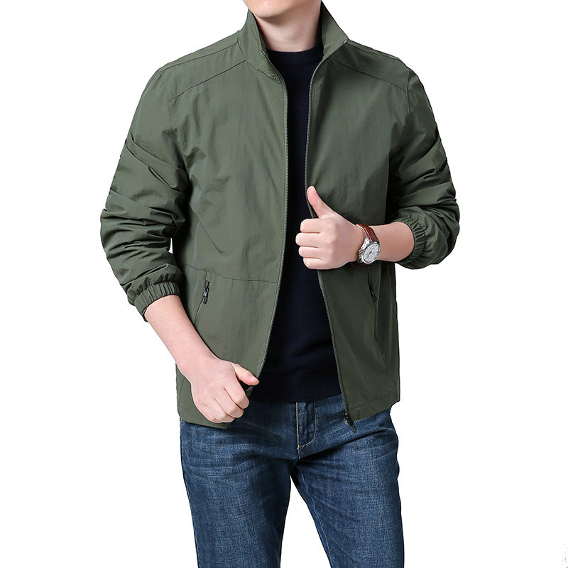Herren Sportliche und lässige Übergangsjacke Echo Archiv
