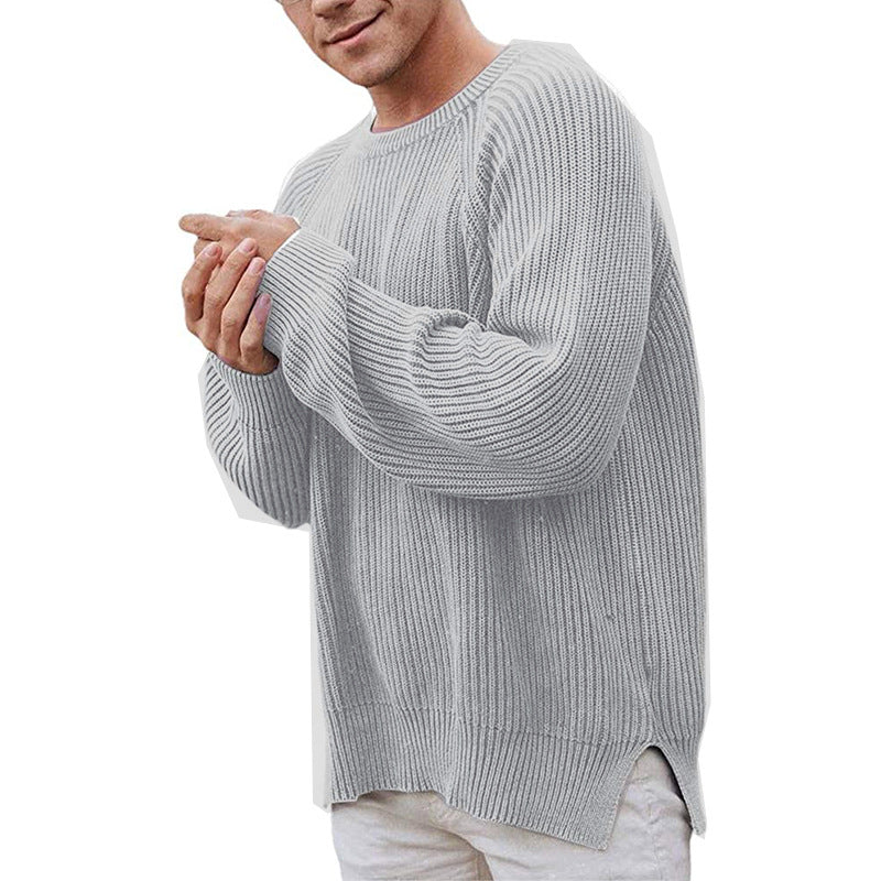 Herren Großer Strickpullover Echoarchiv