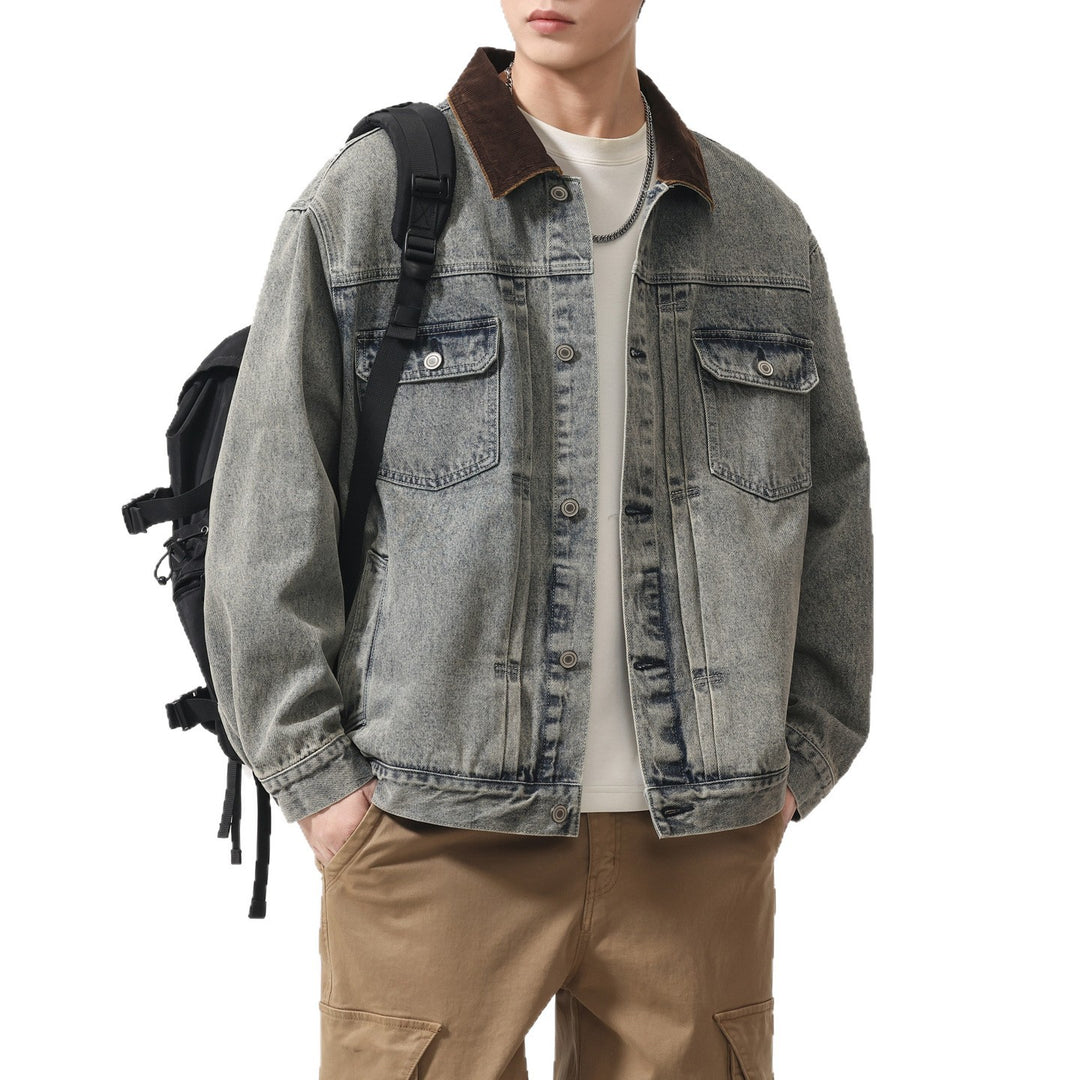 Herren Designer Jeansjacke Echoarchiv