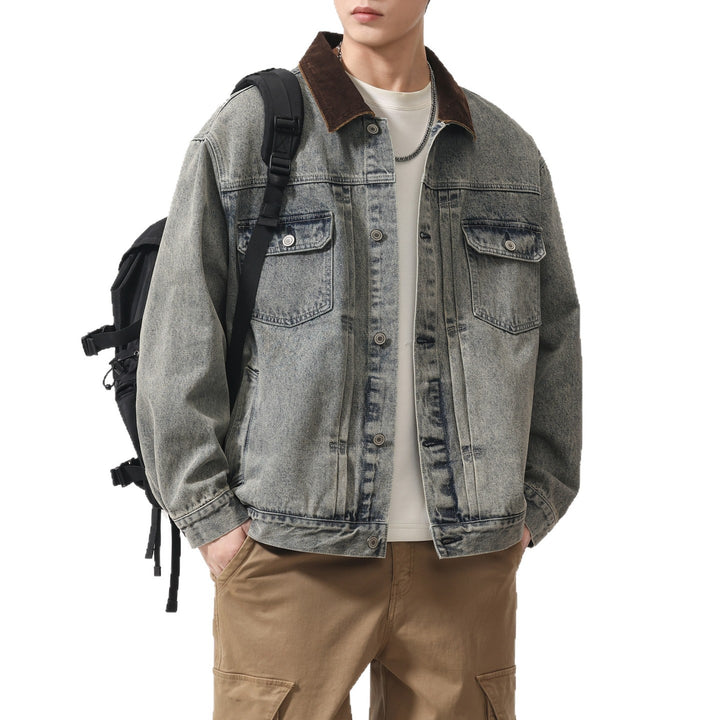 Herren Designer Jeansjacke Echoarchiv