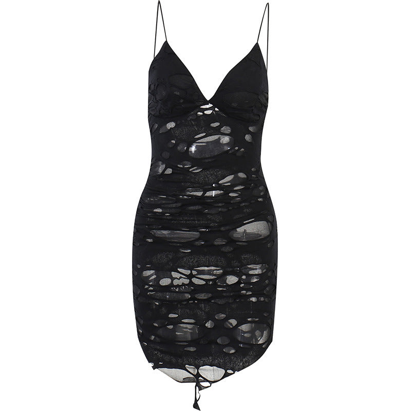 Damen figurbetontes Minikleid mit raffiniertem Cut-Out-Design Echo Archiv