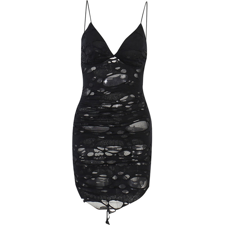 Damen figurbetontes Minikleid mit raffiniertem Cut-Out-Design Echo Archiv