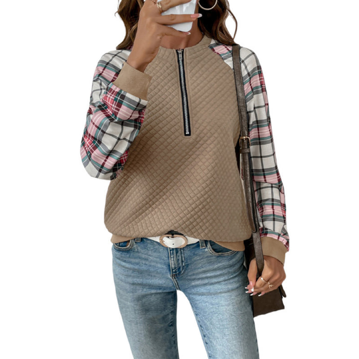 Damen Lässiges Sweatshirt mit Reißverschluss Echo Archiv