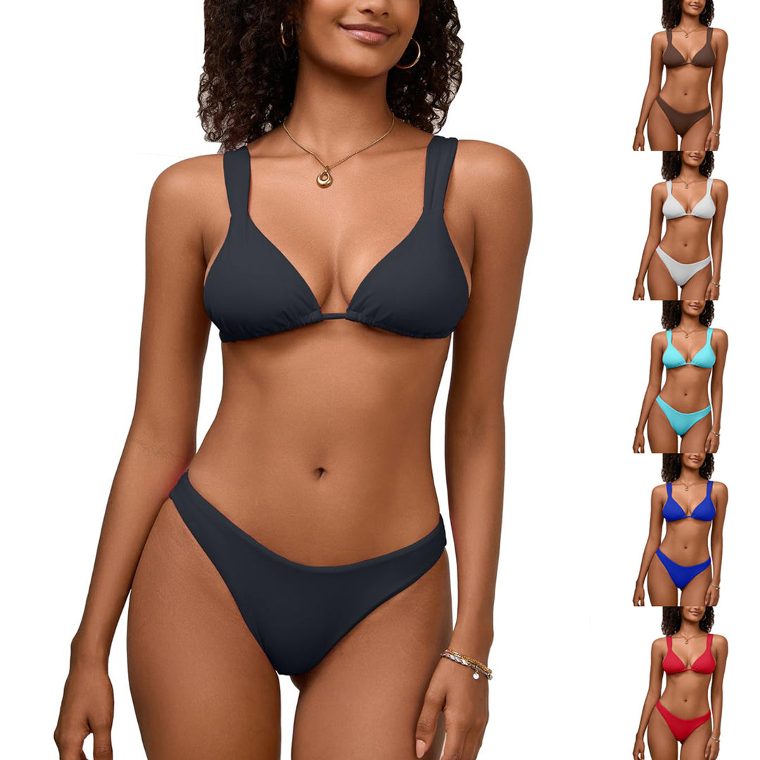 Damen Triangel-Bikini mit verstellbaren Trägern Echo Archiv