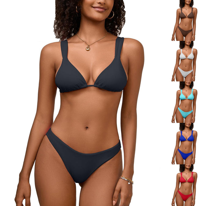 Damen Triangel-Bikini mit verstellbaren Trägern Echo Archiv