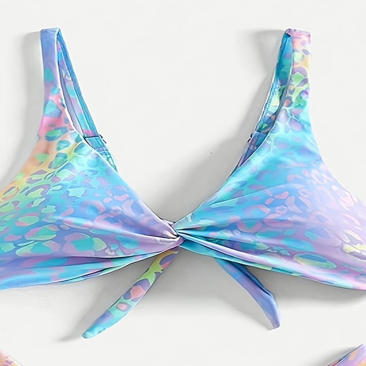 Damen Triangel-Bikini mit stylischem Knotendetail Echo Archiv