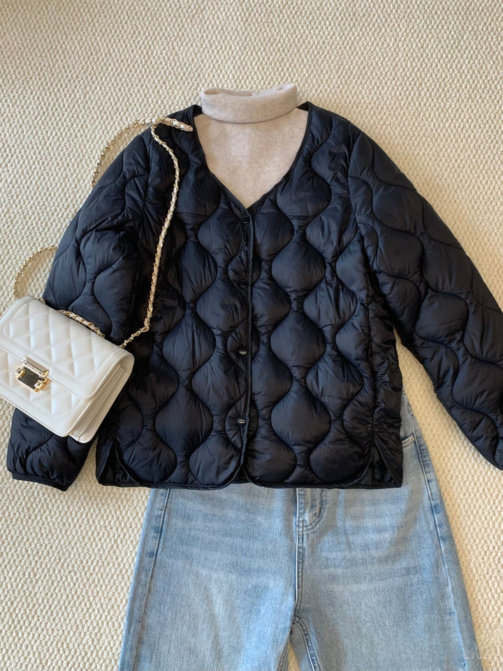 Damen Modische Daunenjacke Echoarchiv