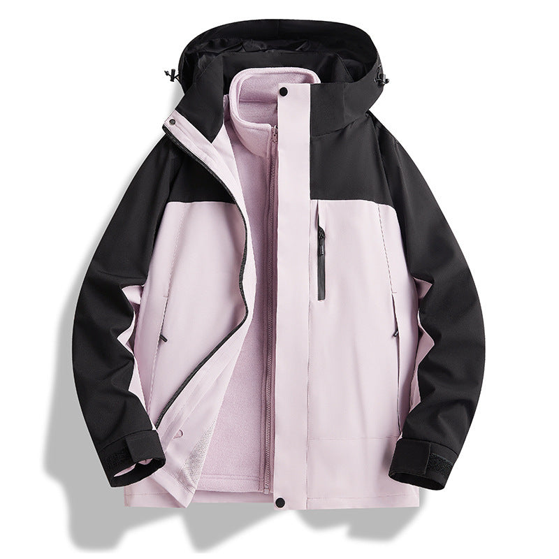 Herren Wasserfeste Funktionale Outdoor-Jacke Echo Archiv
