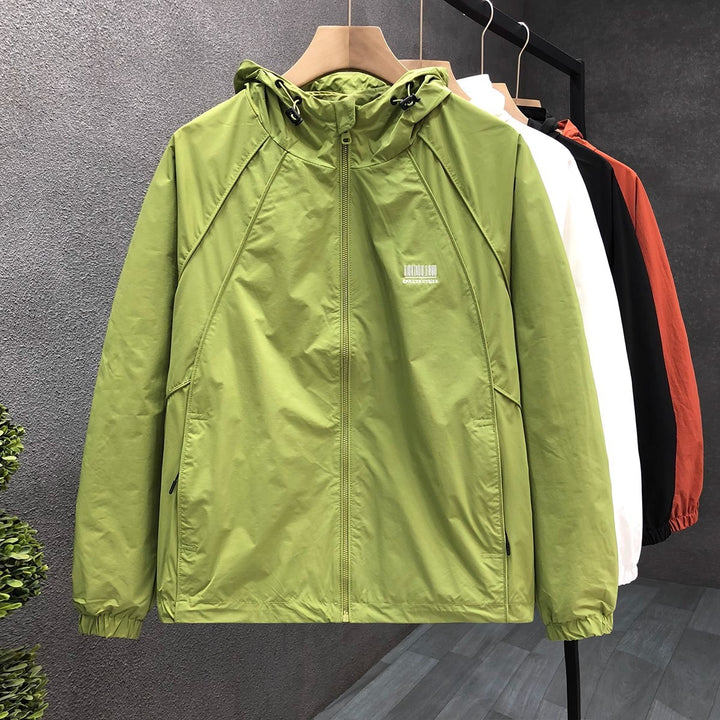 Herren Leichte Funktionsjacke mit Kapuze Echoarchiv