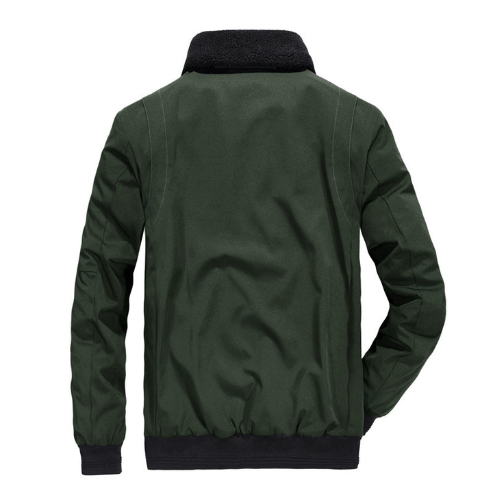 Herren multifunktionale Jacke mit weichem Teddy-Futter Echoarchiv