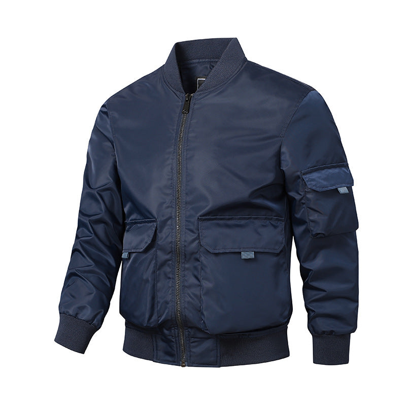 Herren Bomberjacke im Utility‑Style mit windabweisender Shell, Mehrfachtaschen und Rippbündchen Echo Archiv