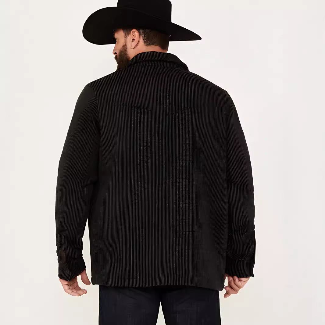 Herren strapazierfähige Utility-Jacke mit zwei großen Taschen Echoarchiv