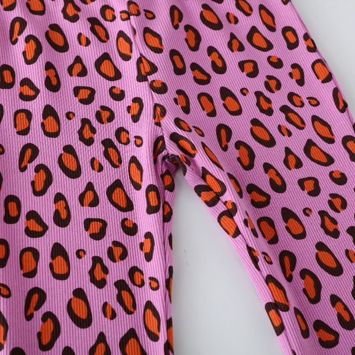 Damen legere Leggings mit animalischem Muster Echo Archiv