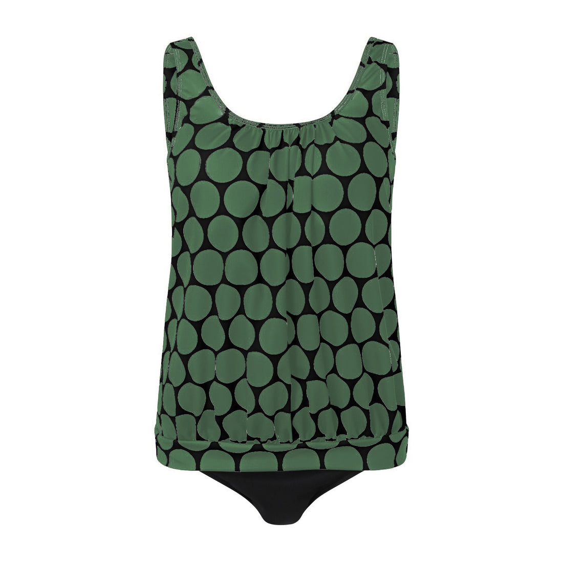 Damen lässiger Tankini mit hoher Taille und elegantem Schnitt – Maréssa