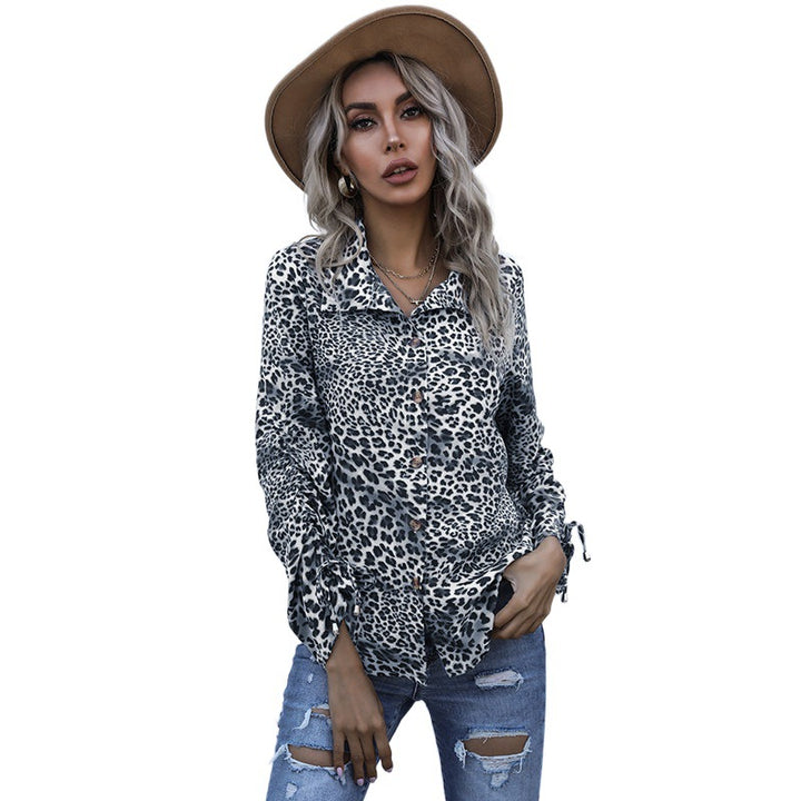 Damen Elegante Tiermuster Bluse Echo Archiv