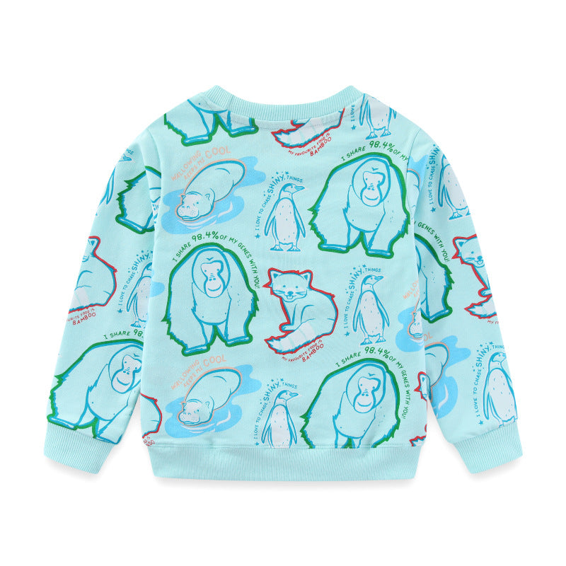 Jungen Sweatshirt mit tierischem Motiv Echo Archiv