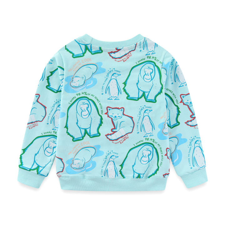 Jungen Sweatshirt mit tierischem Motiv Echo Archiv